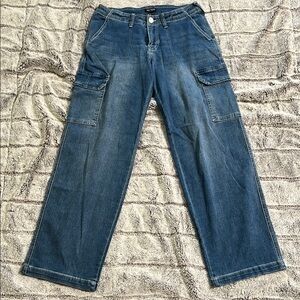 True Religion Blue Flare & Wide Leg Jeans